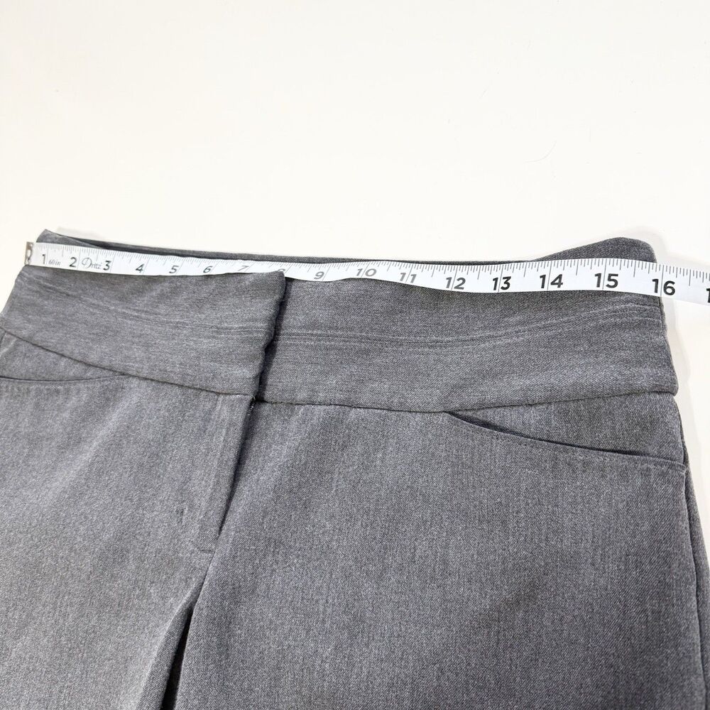 Express Editor Dress Pants Womens Size 6R Gray Work Trousers - Picture 7 of 9